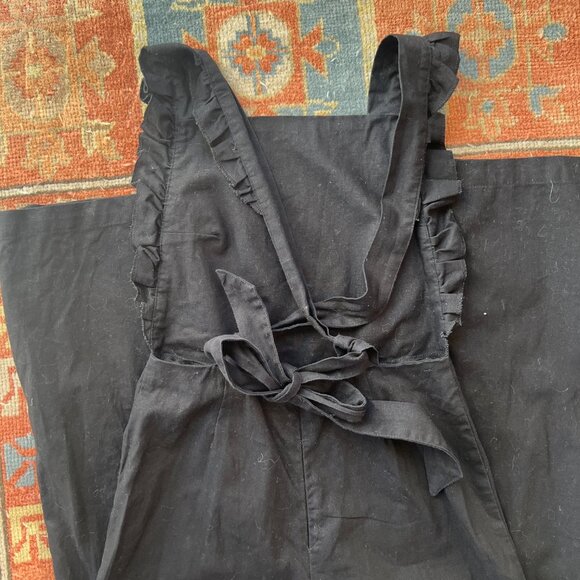 Lykke Wullf Cropped Black Overalls - Picture 8 of 8